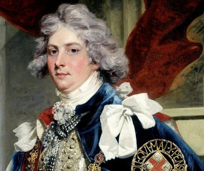 В молодости принц Георг был очень даже симпатичным, несмотря на лёгкую полноту.