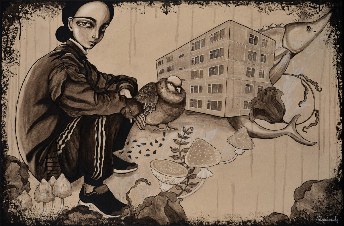 Работа Анны Немчиновой «Сказка»