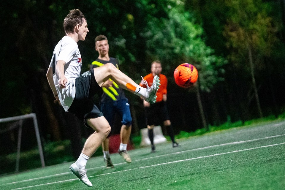    Нападающий Даниил Васильченко был одним из самых активных в составе "КП", но с забитыми голами не повезло. Фото: НФЛ - Наша Футбольная Лига