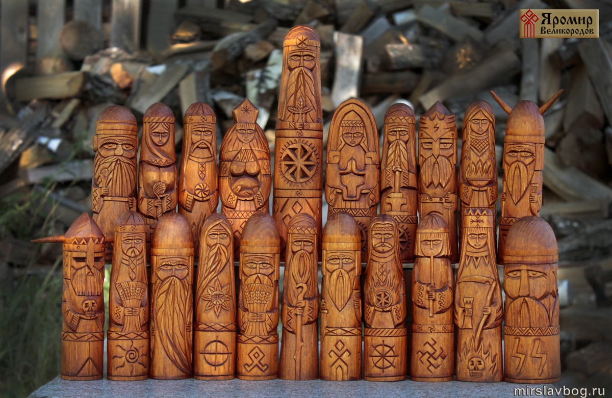 Кумиры Славянских богов, мастера Яромира Великородова
