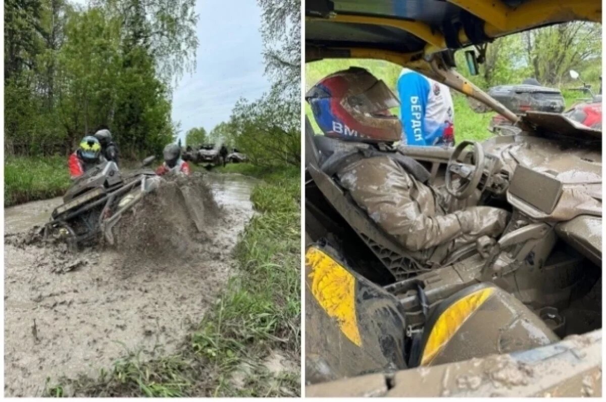    Гонки на квадроциклах по грязи и болоту пройдут на фестивале в Новосибирске