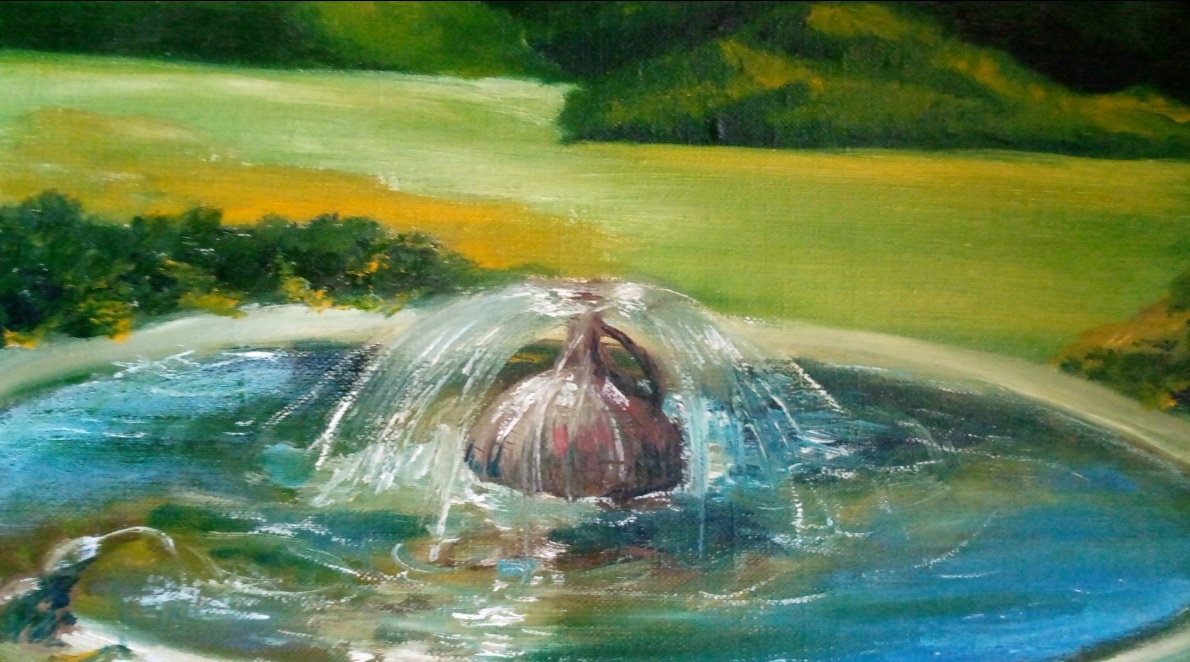 Люблю рисовать воду.