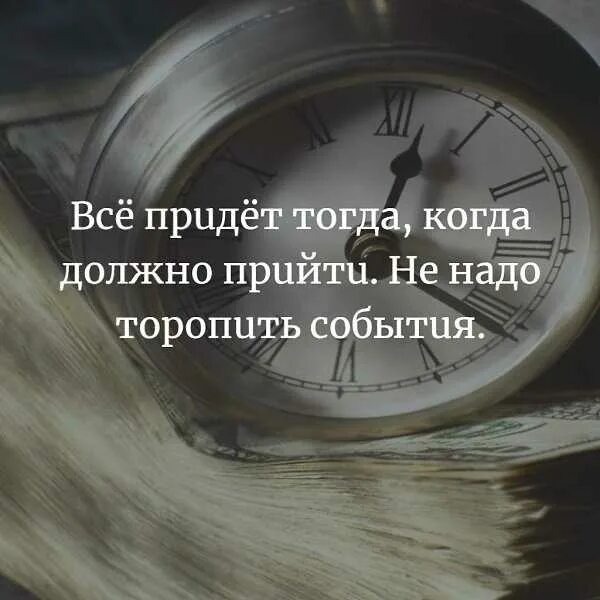 Не старайтесь ускорить и без того быстрое время... Фото из интернета 