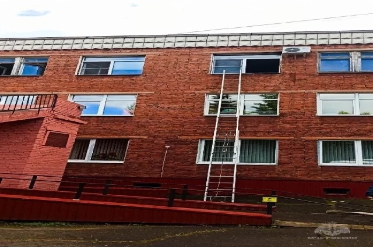    В Омске произошёл пожар в доме-интернате для престарелых и инвалидов