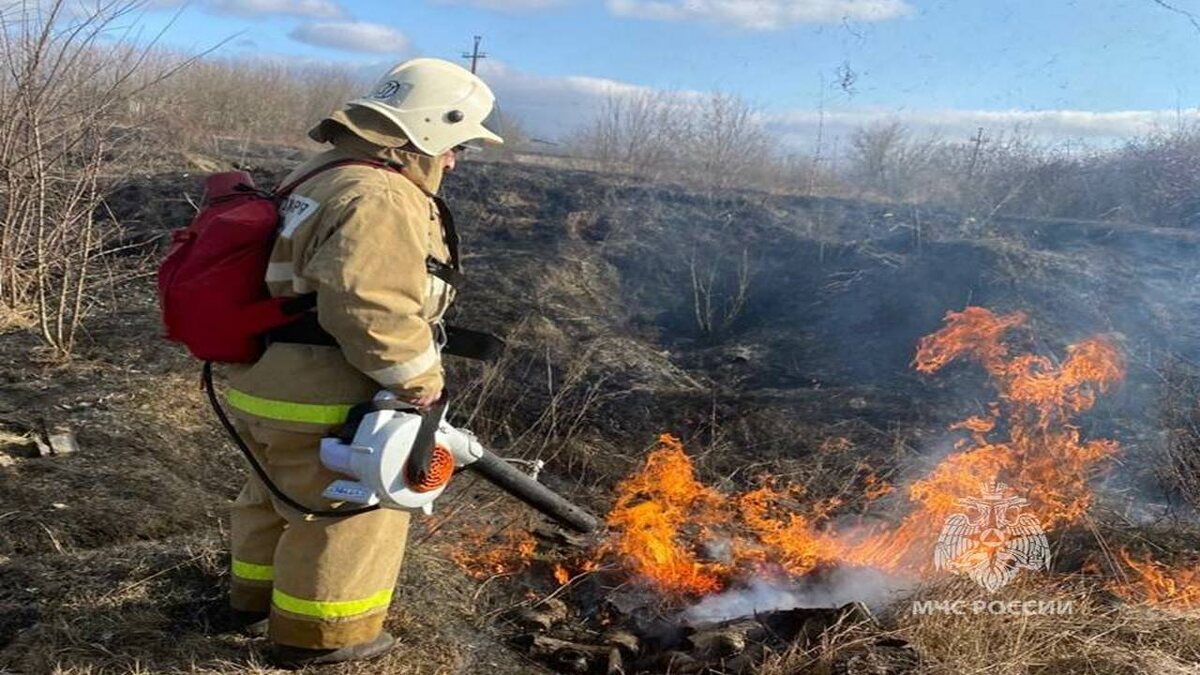    В Курской области за сутки произошло 25 пожаров