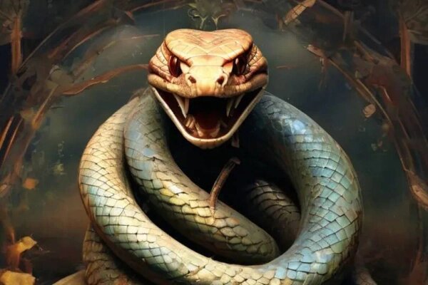 2025 год — год Зелёной Деревянной Змеи: характеристика животного. Фото © Freepik / AI