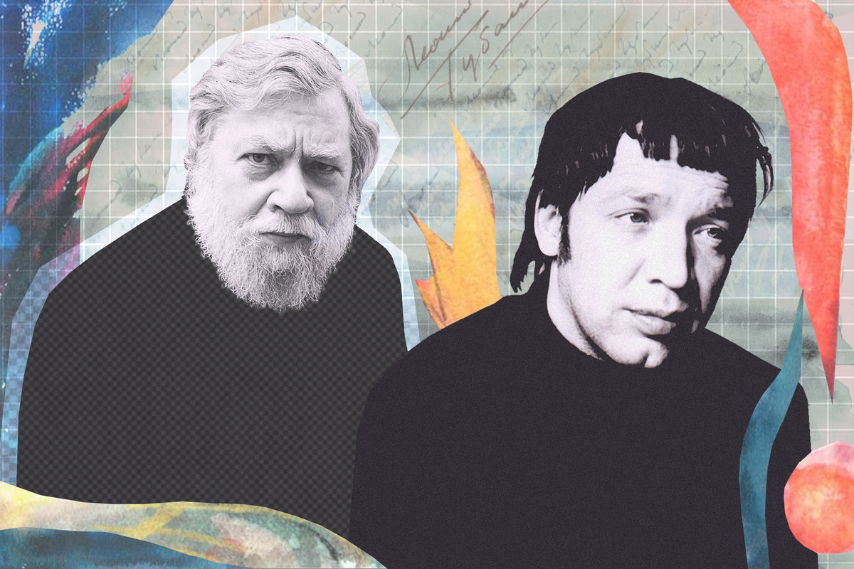    Владимир Алейников и Леонид Губанов