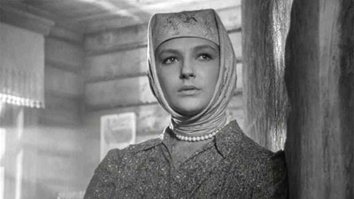 Светлана Дружинина в фильме "Дело было в Пенькове", 1957 г.