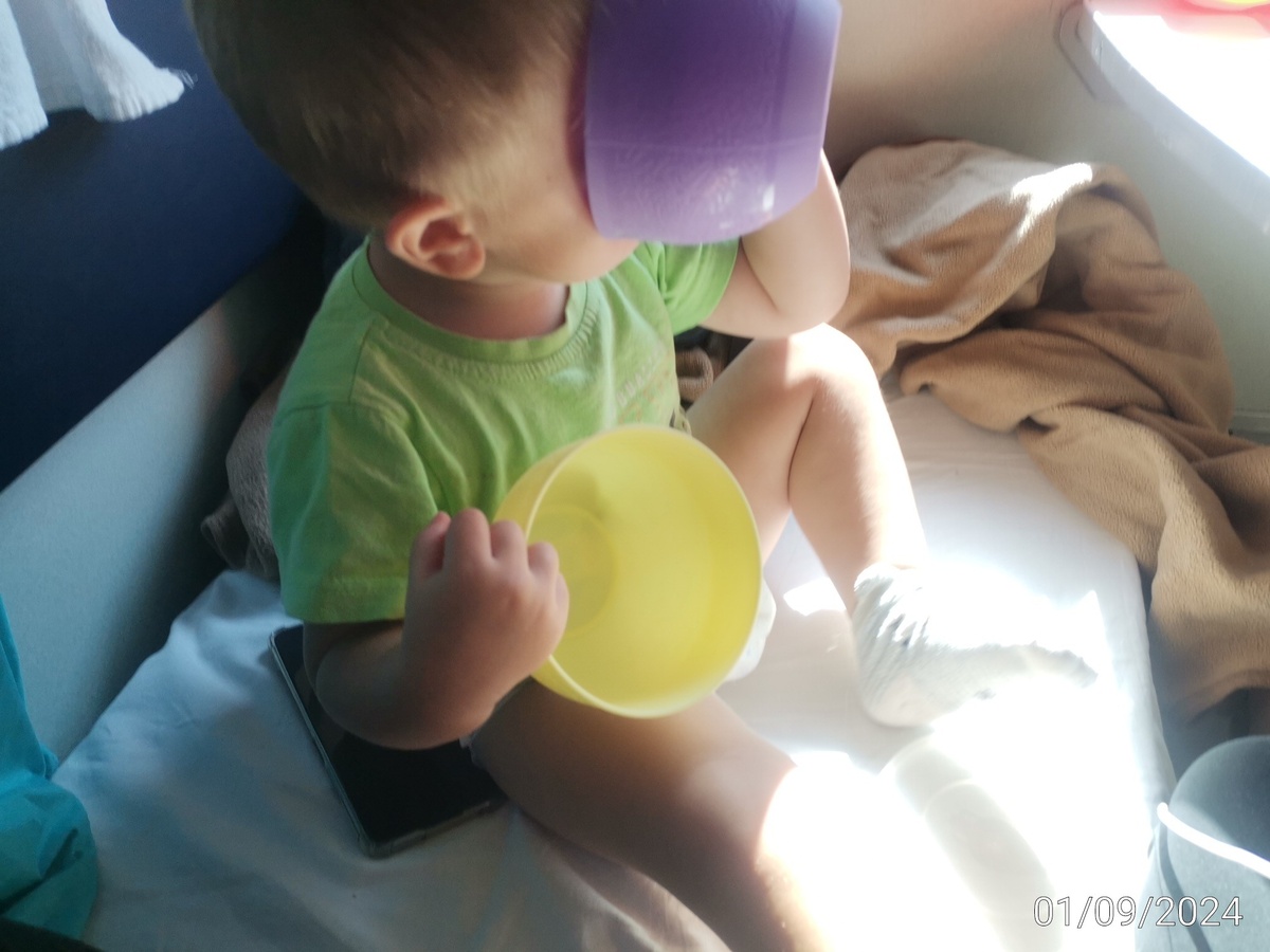 Питание в поезде 😃 Тара для заваривания разного