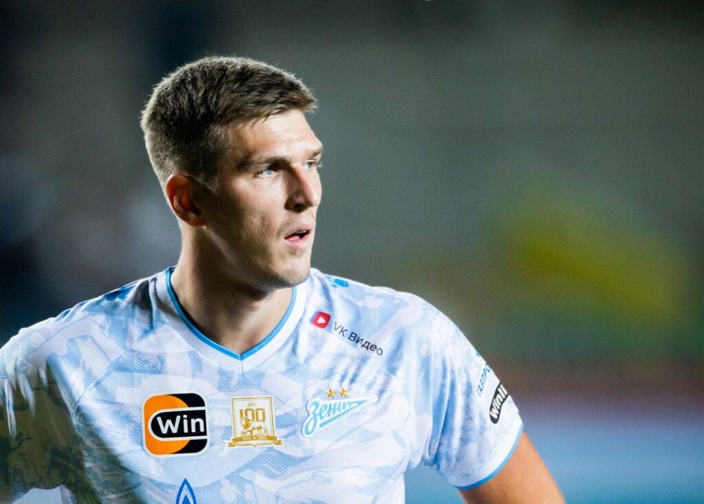 Новобранец «Зенита» Александр Соболев вряд ли появится в основном составе. Фото: официальный сайт ФК "Зенит"