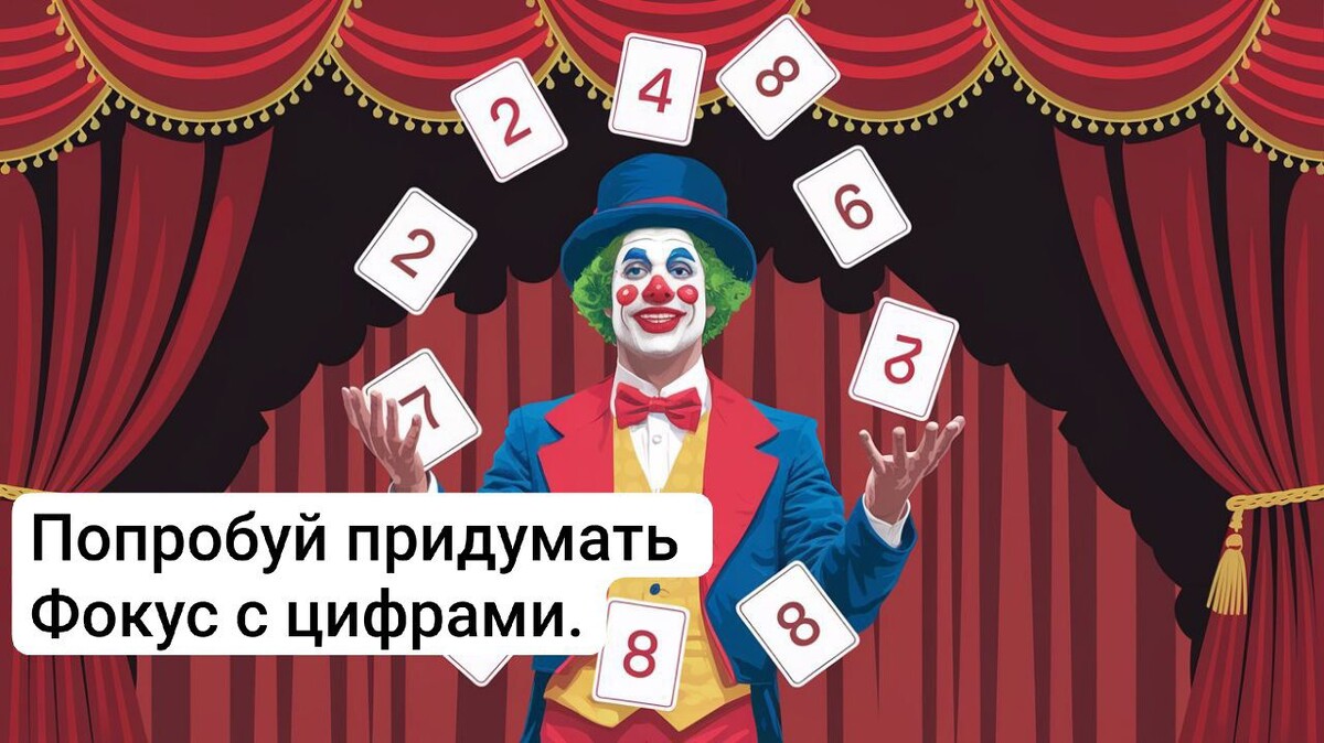 Фокусов разных много. Но арифметических - надо поискать. А тем боле, придумать! Я придумал. Чисто случайно. Но через несколько лет расстроился, прочитав, что в средние века это арифметическое правило было известно.
