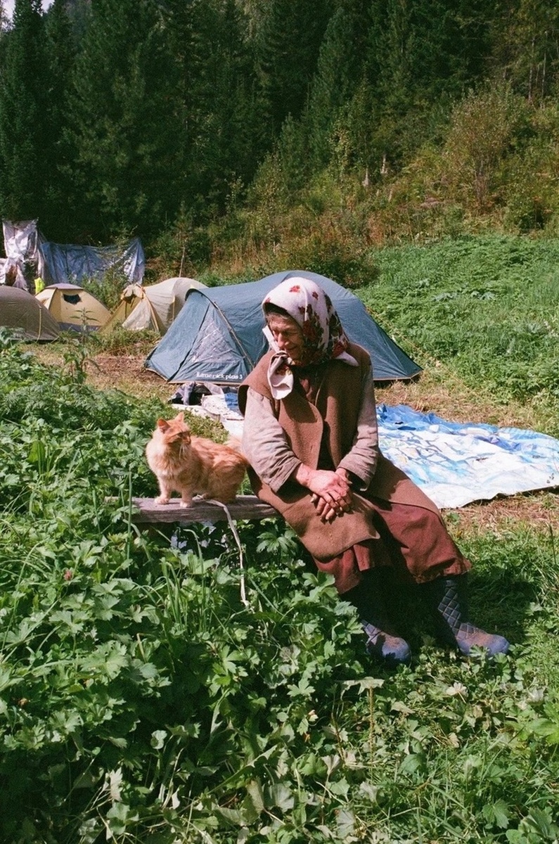    Агафья со своей питомицей. Фото: Мария Гагаринова (РТУ МИРЭА).