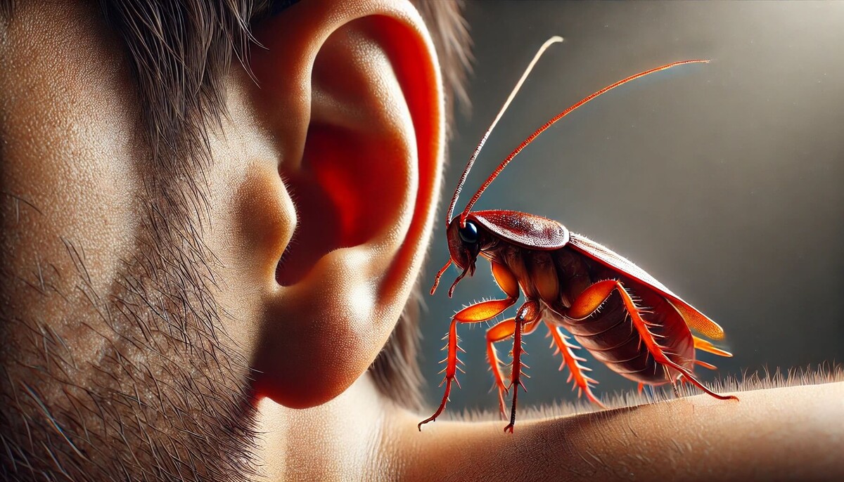    Новости о проникновении тараканов в ухо человека пугают, но может это фейки?
