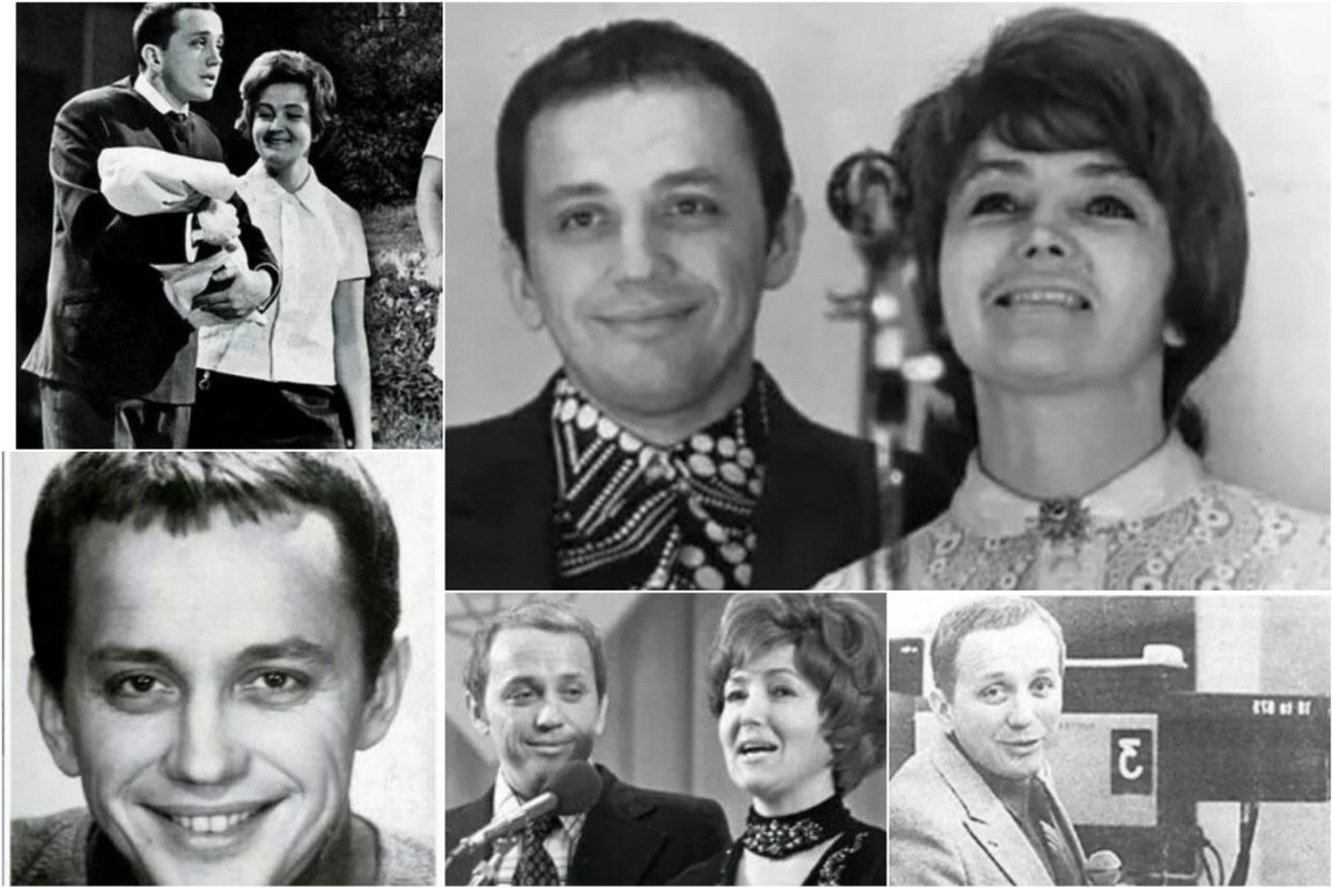 Александр Масляков в молодости, и его бессменная соведущая Светлана Жильцова