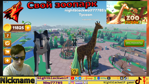 Roblox! BABIES Zoo World Tycoon! 🦒Тайкун из зоопарка 🐘🦒! Первый взгляд! Свой грязный зоопарк! Жираф