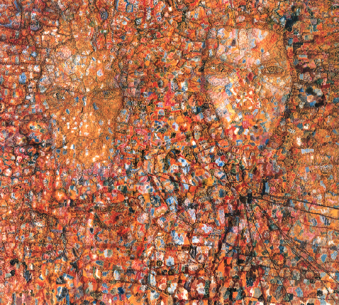 Репродукция картины П. Филонова из открытых источников.  