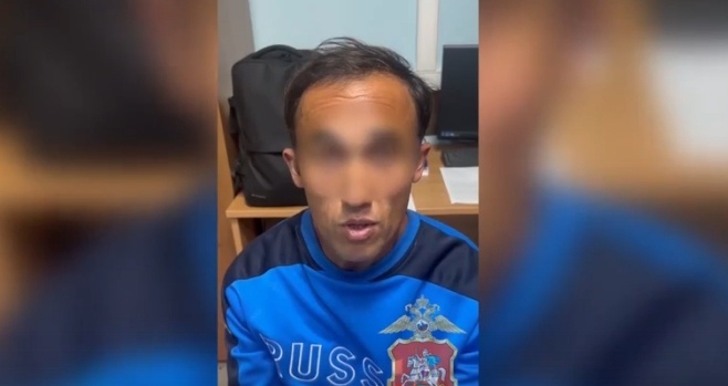 Скрин видео пресс-службы МВД России