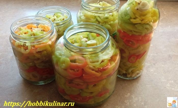 Маринованные перцы с медом на зиму рецепты