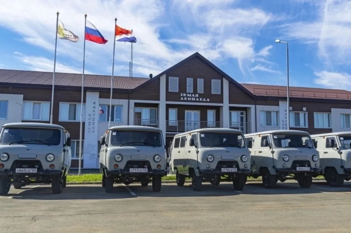    Фургоны УАЗ помогут защитить леопардов на заповедных землях Приморья