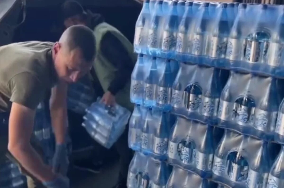    Десять тонн минеральной воды «Кука» из Читы отправят на СВО