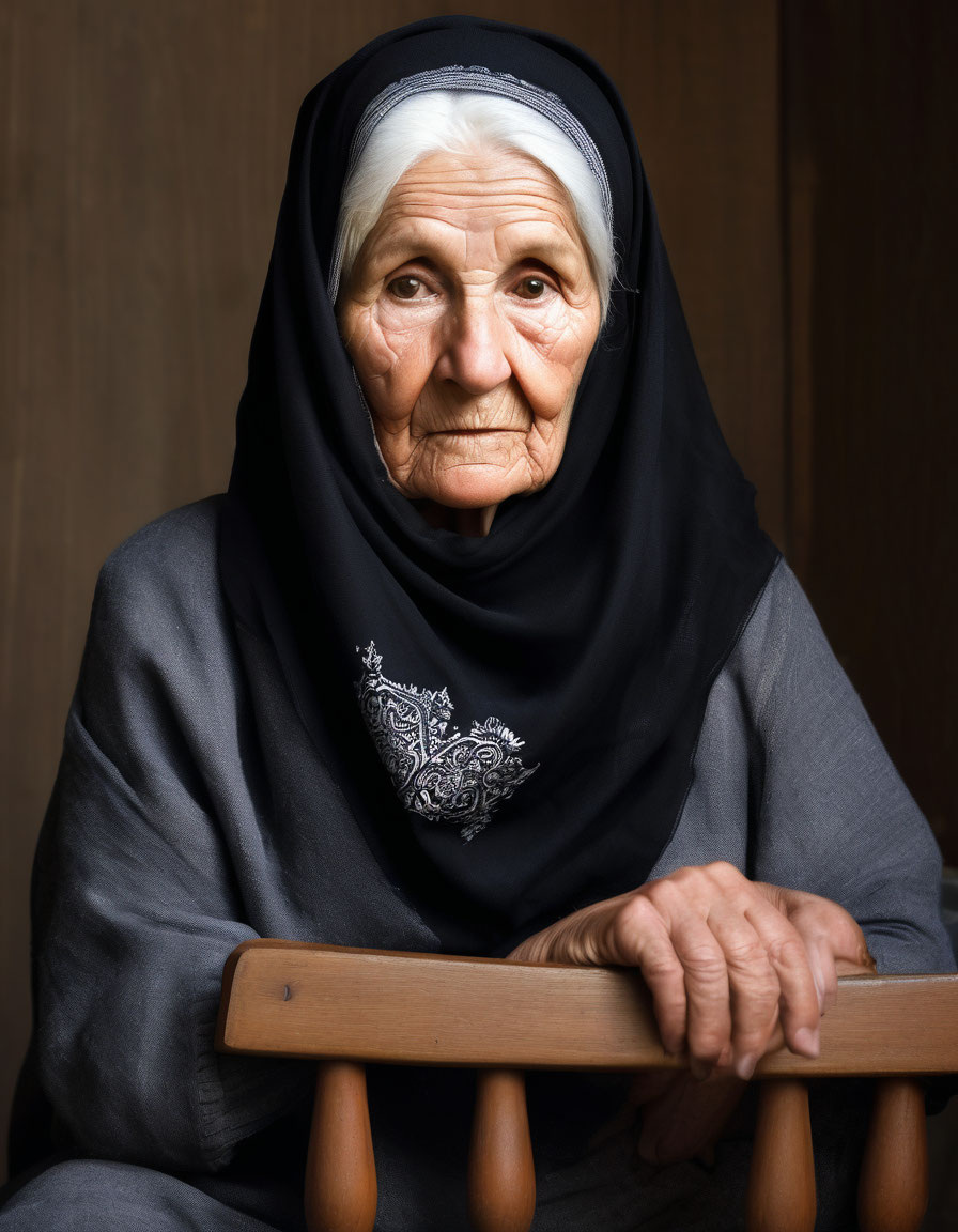 картинка создана нейросетью по запросу автора. Строгая мать