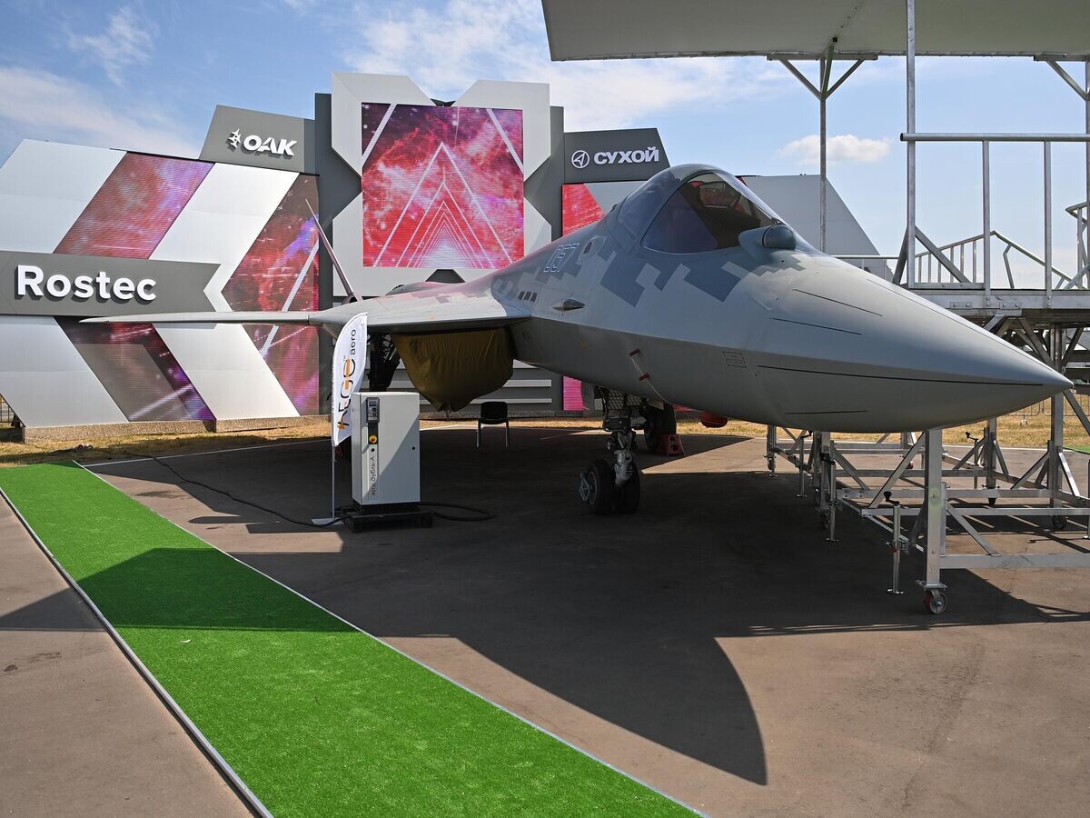    Многофункциональный истребитель пятого поколения Су-57© РИА Новости / РИА Новости