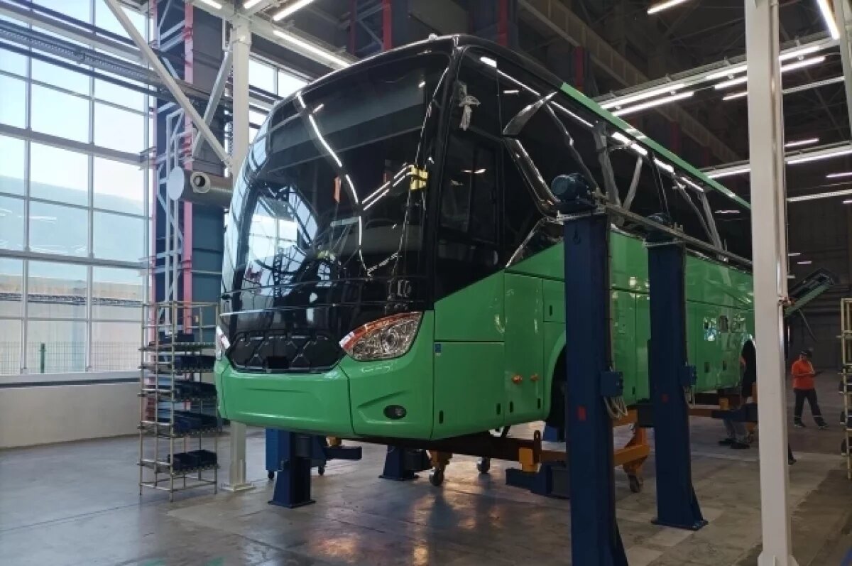    Автобусы Sollers SA9 и SA6 начали собирать на заводе во Владивостоке