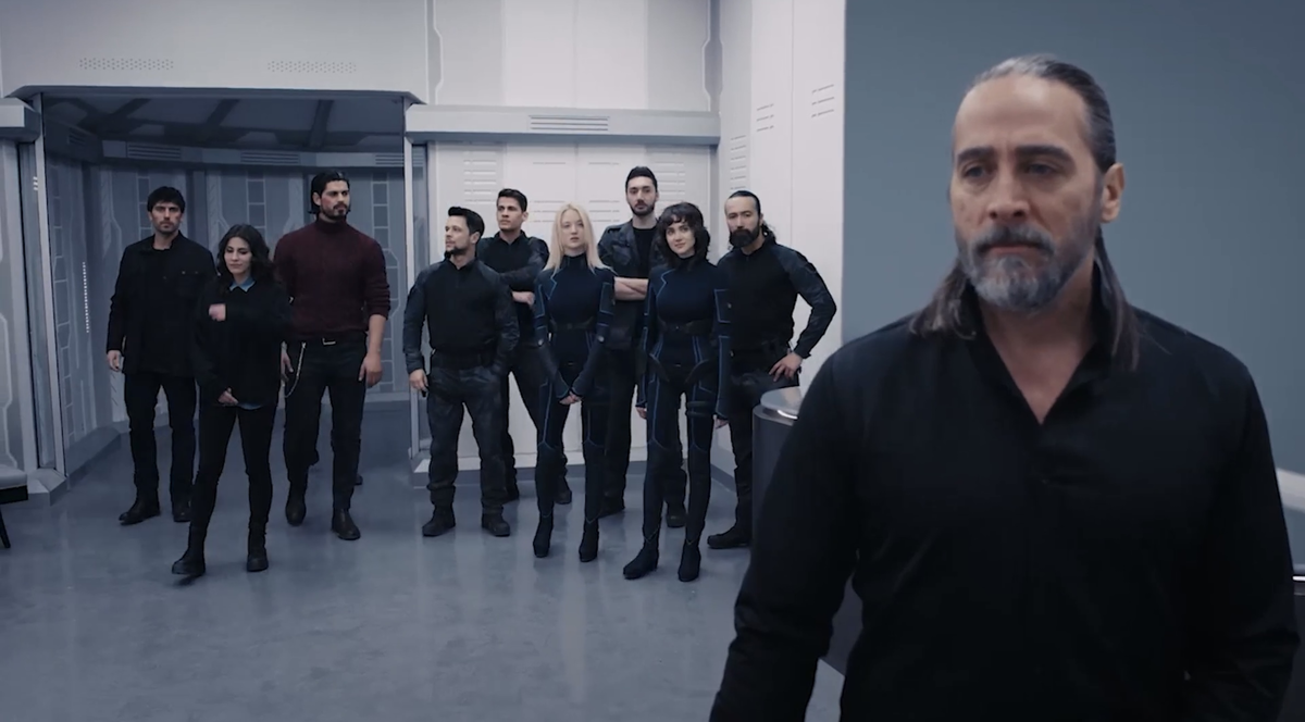 Кадр из сериала "Отряд 2039"