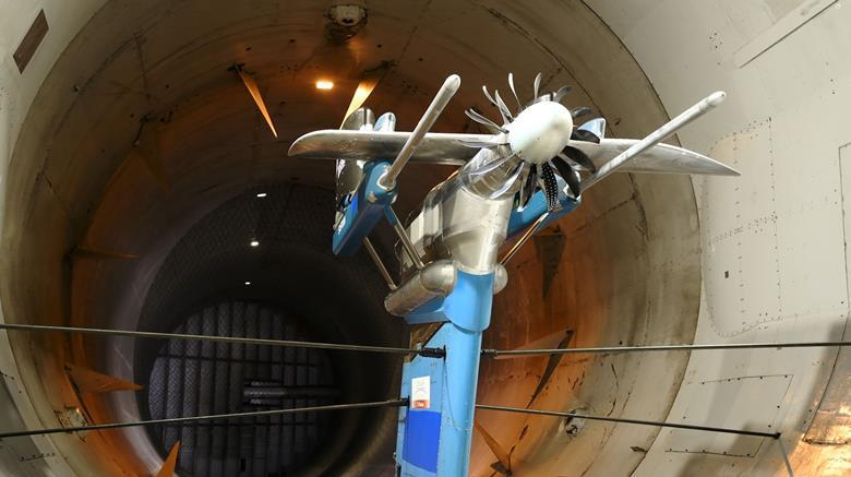 Airbus и CFM недавно завершили первый раунд испытаний в аэродинамической трубе с использованием масштабированной версии двигателя RISE. Фото: Safran  