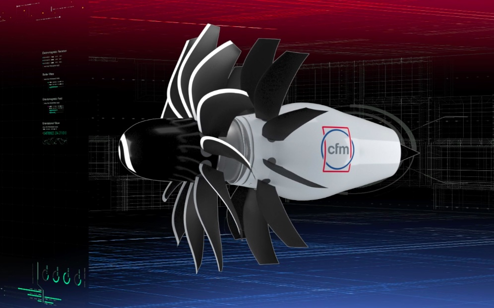 CFM заявила, что ее двигатель с открытым ротором RISE будет на 20% эффективнее, чем турбовентиляторные LEAP. Фото: CFM International