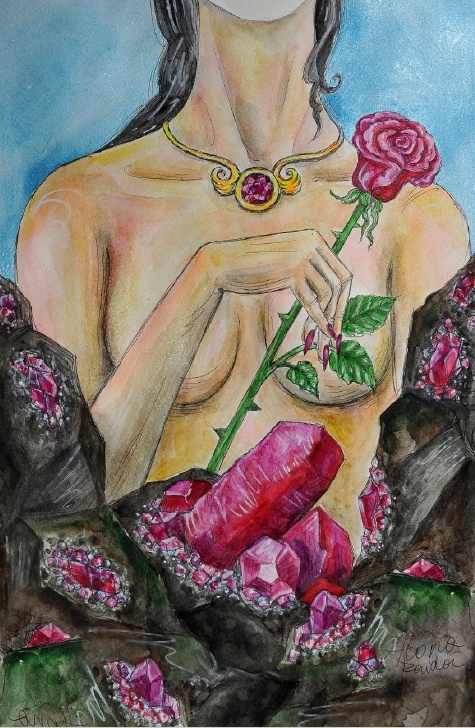 Метафорическая кристальная карта Алёны Рада