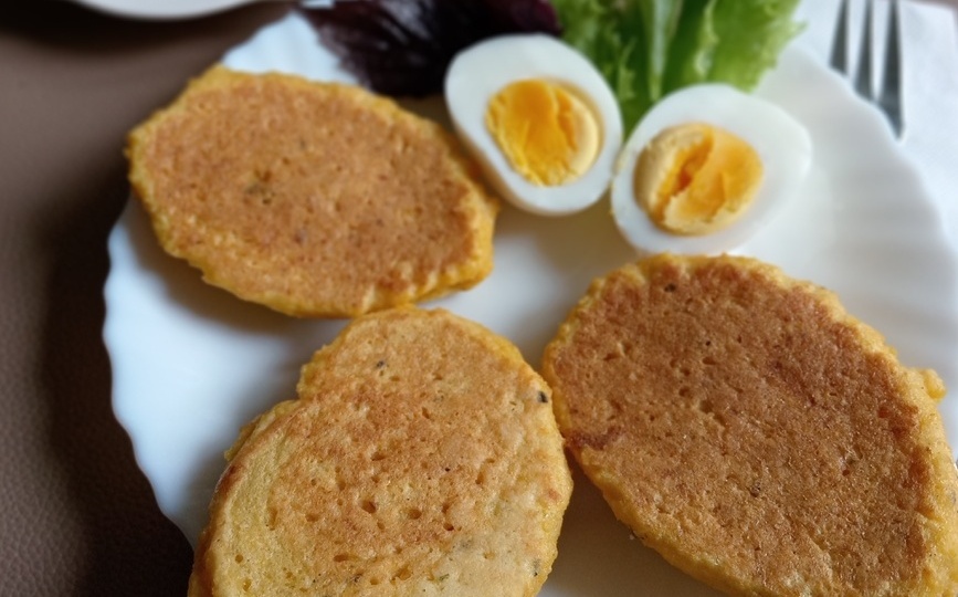 Чечевично-творожные оладьи с морковкой к завтраку от Наташи Авдеевой