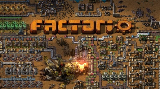 Factorio - Игра что подчинила время. Автоматизация процессов, Завод с нуля, Битва с кусаками №1