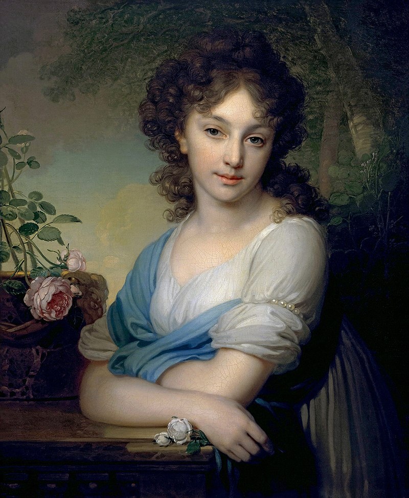 Елена, урожденная княжна Нарышкина / худ. В.Л. Боровиковский