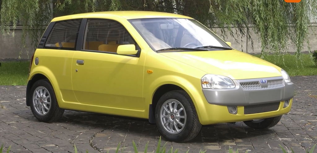 Ходовой прототип автомобиля «Ока-2».