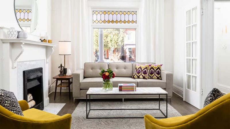 Фото квартиры, улучшенной с помощью хоумстейджинга