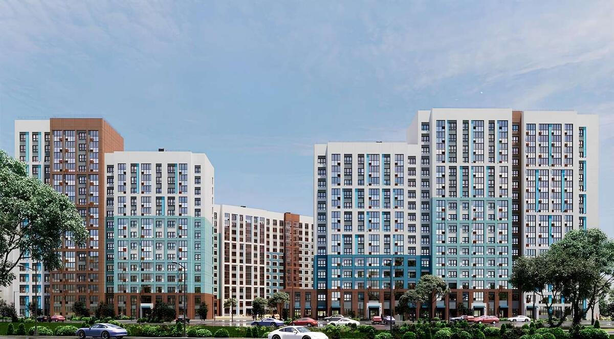 Проект и план застройки ЖК Самоцветы в Новосибирске