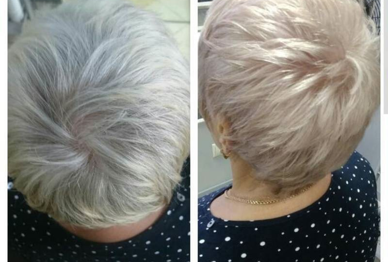 Как дома затонировать седые волосы: бюджетный способ