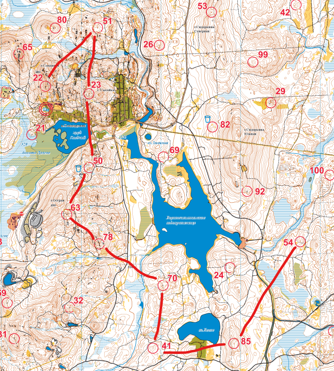 Последние 3.5 часа рогейна команды Жиганов-Королев