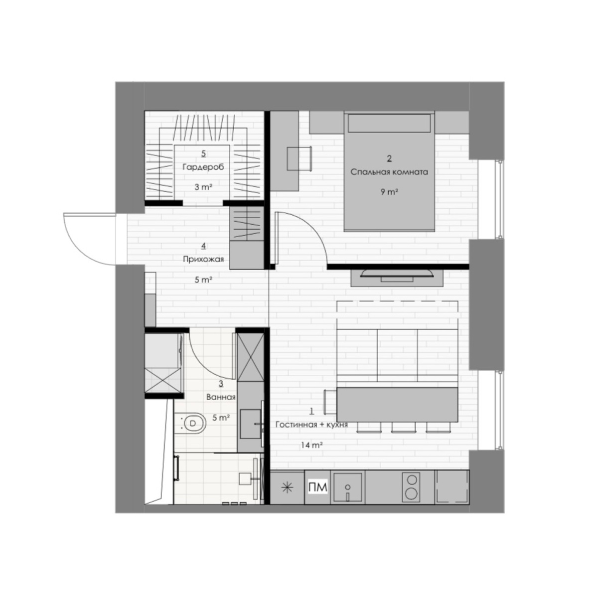 Планировочное решение 