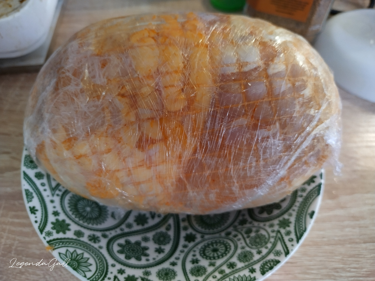 Куриный колобок.