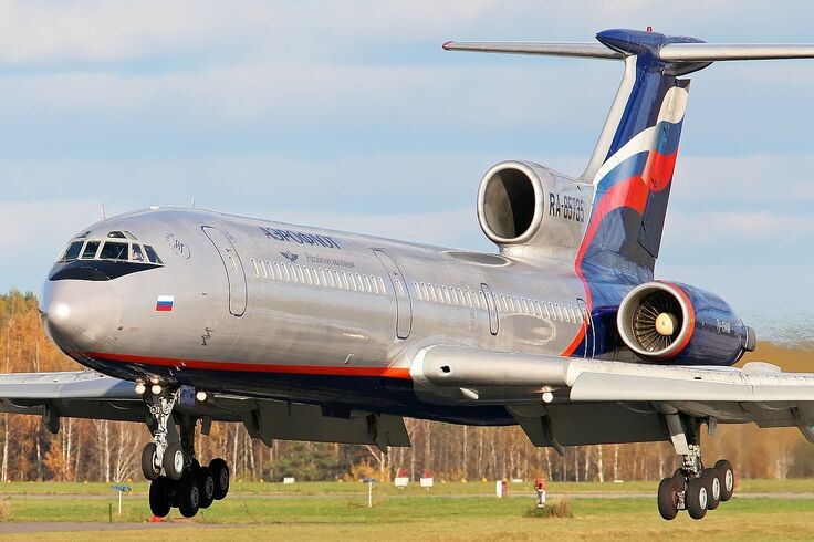 Ту-154. Взято с Яндекс Картинки