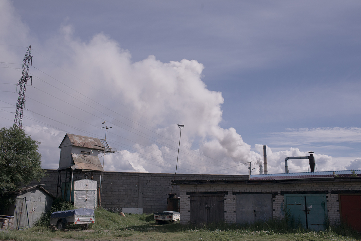  Дым от целлюлозно-бумажного комбината, Сегежа
Фото: Светлана Булатова для ТД