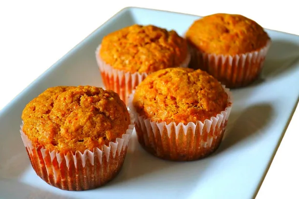 Морковные кексы с финиками без сахара!