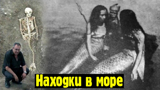 Находки в море.