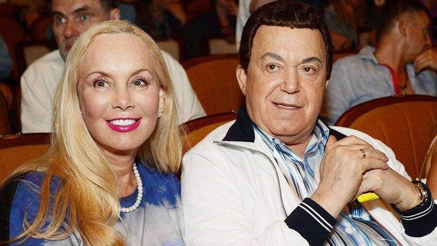 Кобзон с третьей женой 