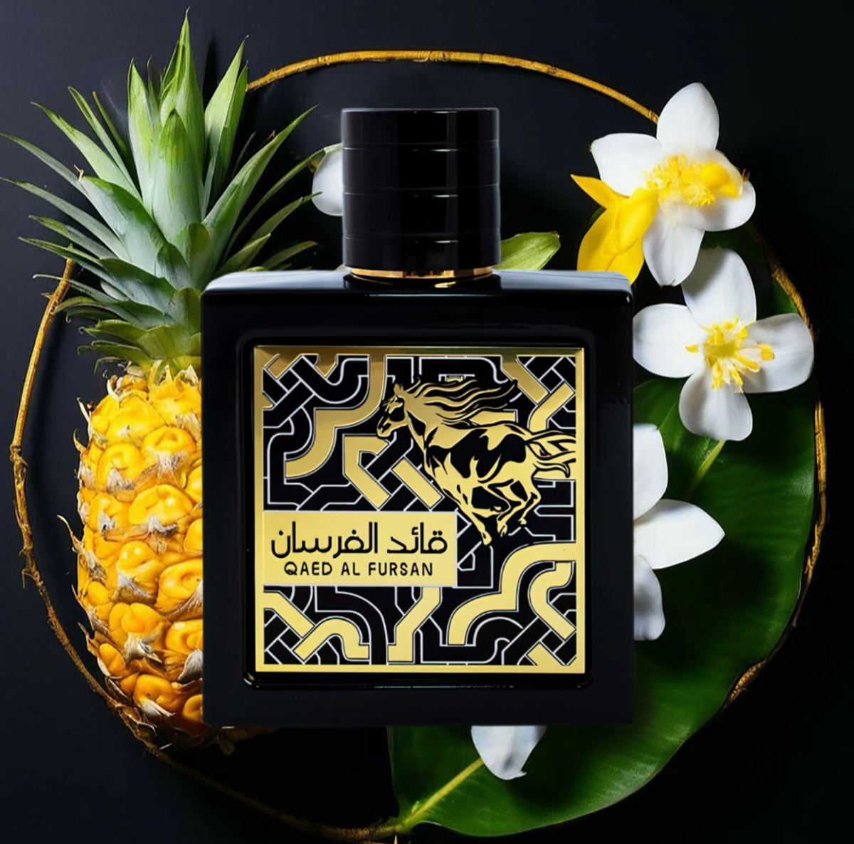 группа: фужерные выпущен в 2016 году
верхние ноты: ананас, шафран
средние ноты: жасмин, пихтовый бальзам
базовые ноты: амбра, кедр, уд