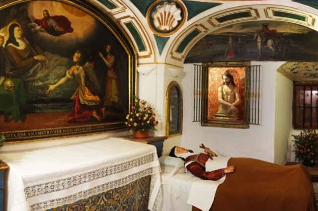    Келья, где провела последние дни святая Тереза. Фото: Commons.wikimedia.org