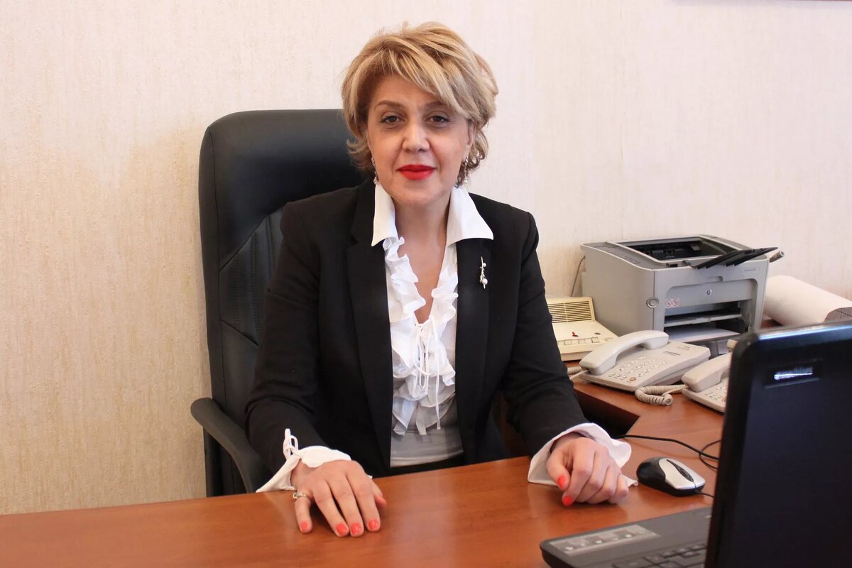 Директор школы № 172 имени Акопа Ошакана Гаяне Мкртчян © Photo : provided by Gayane Mkrtchyan