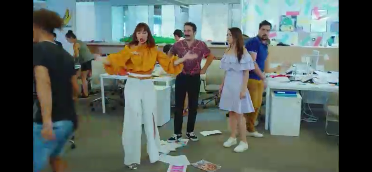 Стоп кадр из сериала «Ранняя пташка»